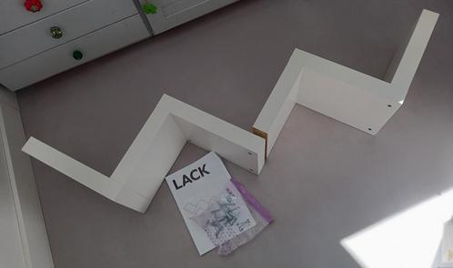 Ikea Lack zigzag boekenplank, Huis en Inrichting, Woonaccessoires | Wandplanken en Boekenplanken, Gebruikt, Ophalen of Verzenden