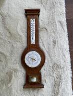 Vintage Houten Weerstation/barometer, Audio, Tv en Foto, Weerstations en Barometers, Ophalen of Verzenden, Zo goed als nieuw, Barometer