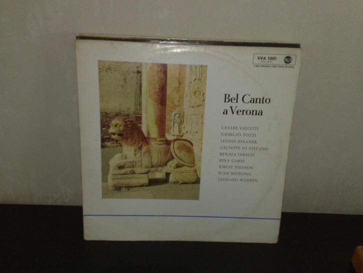 Bel canto A verona, Cd's en Dvd's, Vinyl | Klassiek, Zo goed als nieuw, 12 inch, Ophalen of Verzenden