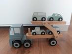 Little Dutch truck met oplegger, Ophalen of Verzenden, Zo goed als nieuw, Rij- of Hobbelspeelgoed