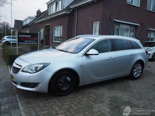 Opel Insignia 1.6T Innovation AUTOMAAT (bj 2016), Auto diversen, Schadeauto's, Automaat, Benzine, Stationwagon, Zilver of Grijs