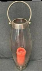 Design Windlicht - Windlicht - Lantaarn . 3 verschillende, 50 tot 75 cm, Ophalen of Verzenden, Zo goed als nieuw, Metaal