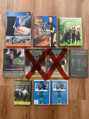 Diversen Boeken / Dvd’s paardensport / Mensport beschikbaar voor biedingen