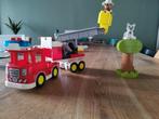 Duplo brandweerwagen, Kinderen en Baby's, Speelgoed | Duplo en Lego, Ophalen of Verzenden, Zo goed als nieuw, Duplo