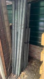 65 mtr Gegalvaniseerd Steigerbuizen 48,3mm en steigerplanken, Doe-het-zelf en Verbouw, Steigers, Ophalen, Gebruikt, Gevelsteiger