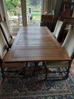 Mooie kloostertafel en vier stoelen in stijl, Ophalen