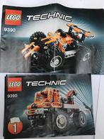 Lego Technic 9390 (racewagen/sleepwagen), Complete set, Ophalen of Verzenden, Lego, Zo goed als nieuw