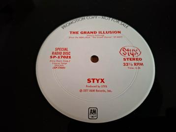 Styx PROMO The Grant Illusion  1977 !! beschikbaar voor biedingen