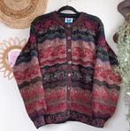 Vintage Ijslandse norway wollen vest jack noors style, Niet ingevuld, Niet ingevuld, Maat 56/58 (XL), Ophalen of Verzenden