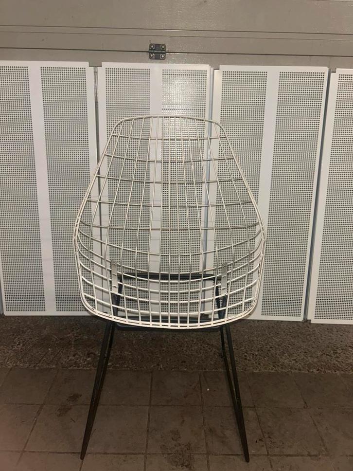 VINTAGE PASTOE M05 STOEL CEES BRAAKMAN, Huis en Inrichting, Stoelen, Twee, Metaal, Zwart, Ophalen
