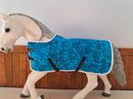 Schleich deken blauw, Ophalen of Verzenden, Zo goed als nieuw, Paard, Beeldje of Figuurtje