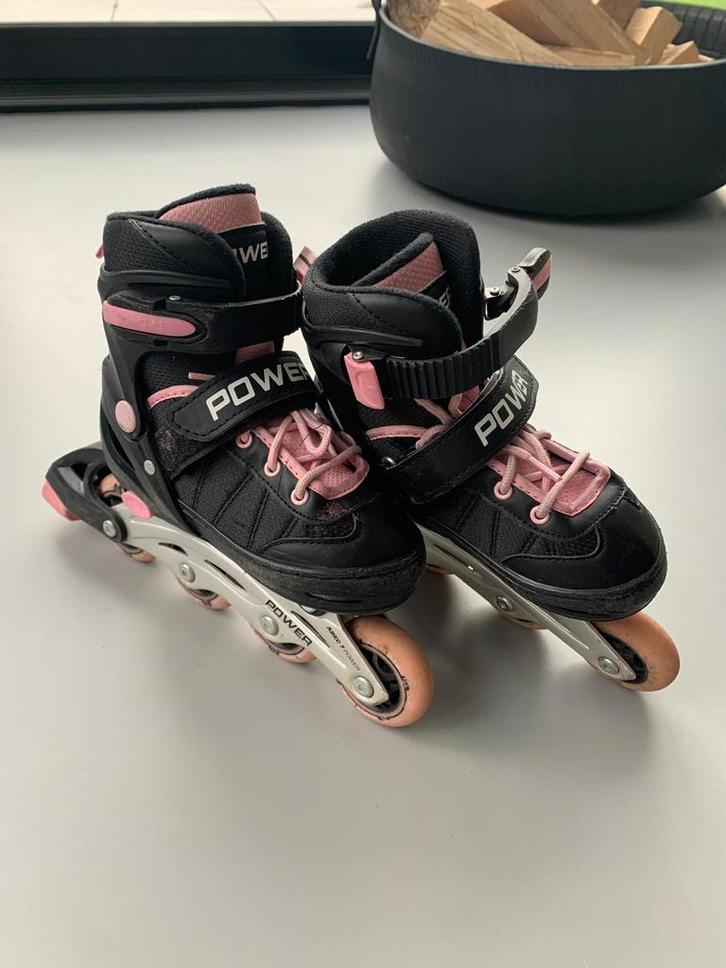 Power Abec 7 skeelers (30/33), Sport en Fitness, Skeelers, Zo goed als nieuw, Inline skates 4 wielen, Overige merken, Ophalen