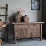 Kast dressoir driftwood landelijk sober stoer, Ophalen, Nieuw, 25 tot 50 cm