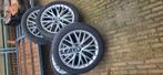 Velgen met all season banden Seat Leon 5F., Auto-onderdelen, Ophalen, Gebruikt, Banden en Velgen, 17 inch