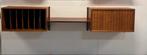 Poul Cadovius by Royal System vintage modulair wandsysteem, Huis en Inrichting, Kasten | Dressoirs, Gebruikt, Met deur(en), Teakhout