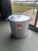 5 x 60 liter rvs pannen- los of samen te koop., Huis en Inrichting, Keuken | Potten en Pannen, Ophalen, Zo goed als nieuw, Rvs