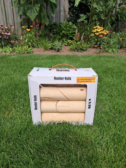 Number Kubb basic van BEX  - Campingspel / Familiespel, Hobby en Vrije tijd, Gezelschapsspellen | Bordspellen, Zo goed als nieuw