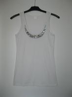 Hunkemoller top 38/40 zgan, Kleding | Dames, Tops, Maat 38/40 (M), Verzenden, Wit, Nieuw