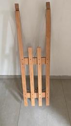 Opvouwbare houten slee, Ophalen, Gebruikt, Hout