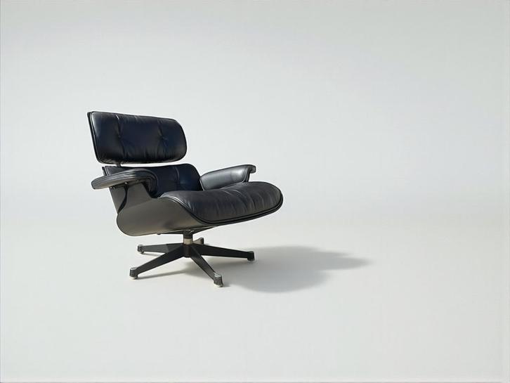 Eames lounge chair Fehlbaum for Herman Miller, Huis en Inrichting, Bureaustoelen, Zo goed als nieuw, Zwart, Ophalen