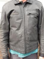 Leren motorjas zwart maat 56, Motoren, Kleding | Motorkleding, Ophalen of Verzenden, Jas | leer