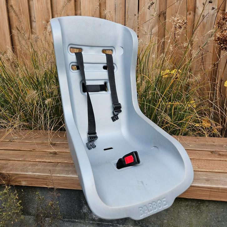 Babboe Peuterstoel - Fietszitje, Fietsen en Brommers, Fietsaccessoires | Fietsstoeltjes, Gebruikt, Voorzitje, 9 t/m 36 kg, Ophalen