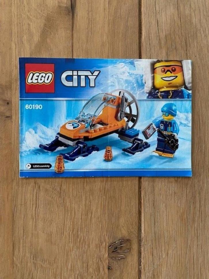 Lego Set 60190 Poolijs glider, Kinderen en Baby's, Speelgoed | Duplo en Lego, Zo goed als nieuw, Lego, Complete set, Ophalen of Verzenden