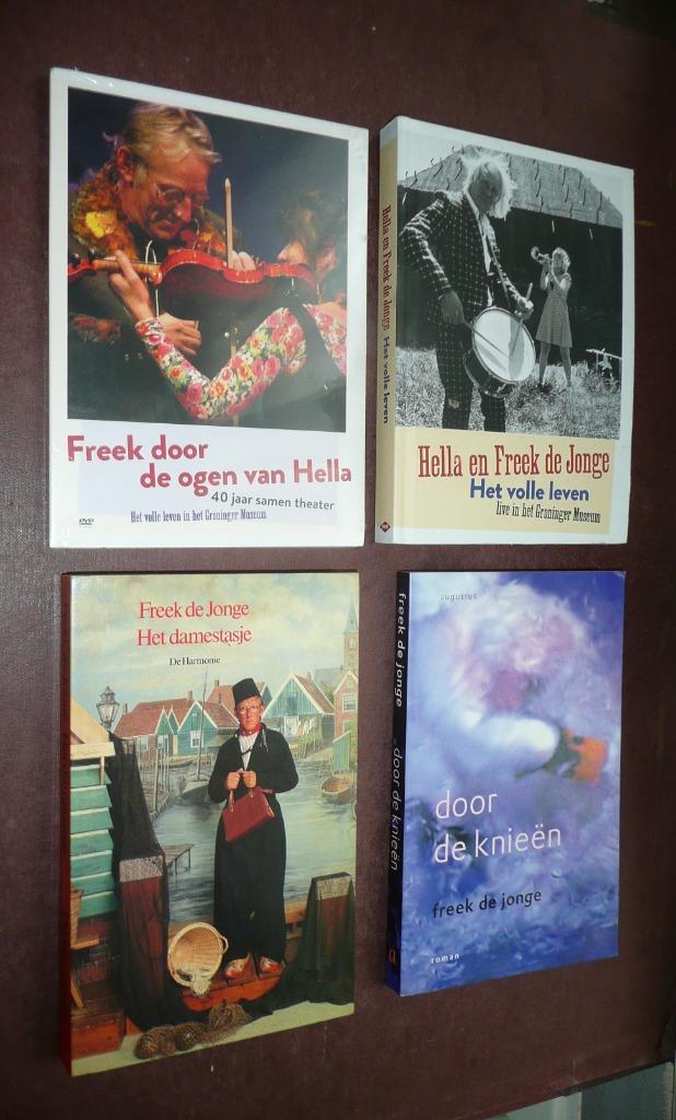 3 x Freek de Jonge + DVD., Boeken, Romans, Zo goed als nieuw, Nederland, Ophalen of Verzenden