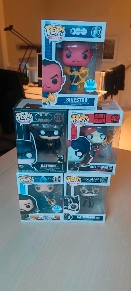 Funko pops set DC 6x, Verzamelen, Poppetjes en Figuurtjes, Ophalen of Verzenden