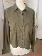 Mooie blouse ZARA maat M leger groen van katoen, Kleding | Dames, Groen, Maat 38/40 (M), H&M, Ophalen of Verzenden