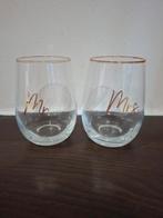Mr. & Mrs. glazen Set - Nieuw, Ophalen, Nieuw