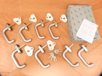 FSB 8 stuks raamkruk draaikiep greep 3446 RVS mat Edelstahl  beschikbaar voor biedingen