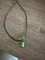 ketting met heineken flesje eraan, Sieraden, Tassen en Uiterlijk, Kettingen, Ophalen, Zwart, Nieuw, Overige materialen