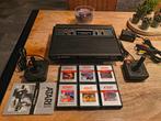 Atari 2600 met AVmod en 6 Games., Ophalen of Verzenden, Refurbished, Atari 2600