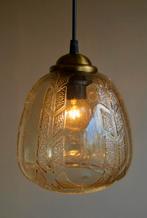 Art Deco Hanglamp met Glas, Ophalen of Verzenden, Gebruikt, Glas, Minder dan 50 cm