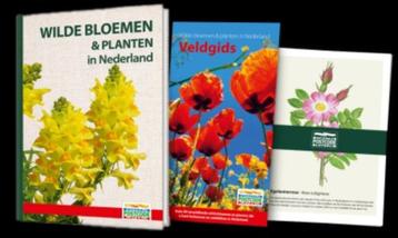 Wilde bloemen & planten in Nederland incl. Veldgids beschikbaar voor biedingen