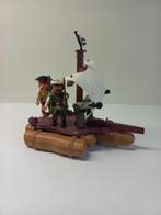 Playmobil piraten op vlot, Ophalen of Verzenden, Gebruikt, Complete set