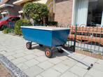 Houten bolderwagen, Ophalen, Gebruikt