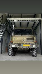 Unimog U1550L37 4x4 expeditie Camper afzetbare container, Buscamper of Camperbus, Mercedes-Benz, Tot en met 3, Particulier