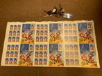 Groot postzegels vel met 6 USA Stamp sheets:Coyote en RR, Ophalen of Verzenden, Postfris, Noord-Amerika