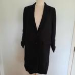 ALIX the Label colbert mantel trenchcoat zwart maat S, Maat 38/40 (M), Alix the label, Zwart, Ophalen of Verzenden