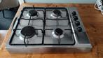 Erna gasfornuis 4-pits, Witgoed en Apparatuur, Fornuizen, Gebruikt, Minder dan 85 cm, Gas, 4 kookzones