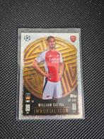 William Saliba / Immortal Icon - Topps Match Attax, Ophalen of Verzenden, Zo goed als nieuw, Losse kaart