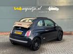 Fiat 500 C 0.9 TwinAir Rock Cabrio *leer *turbo nieuw *xenon, Auto's, Fiat, Euro 5, 86 pk, Gebruikt, Cabriolet