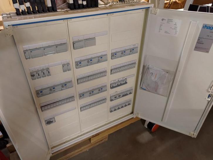 Te koop compleet  groepenkast hager met wieland aansluiting, Doe-het-zelf en Verbouw, Elektra en Kabels, Gebruikt, Overige typen