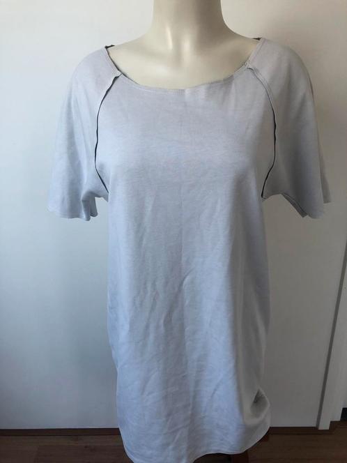 Yaya wit grijs jurkje m jogging stof, Kleding | Dames, Jurken, Zo goed als nieuw, Maat 38/40 (M), Wit, Boven de knie, Ophalen of Verzenden
