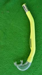 Gele snorkel - Deep Blue Gear, Watersport en Boten, Snorkelen, Ophalen of Verzenden, Zo goed als nieuw, Snorkel