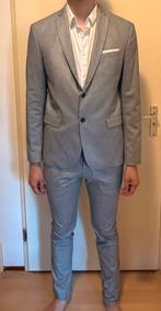 Grijze pak NIEUW van de ZARA slim fit, Kleding | Heren, Kostuums en Colberts, Ophalen, Nieuw, Maat 52/54 (L), Grijs