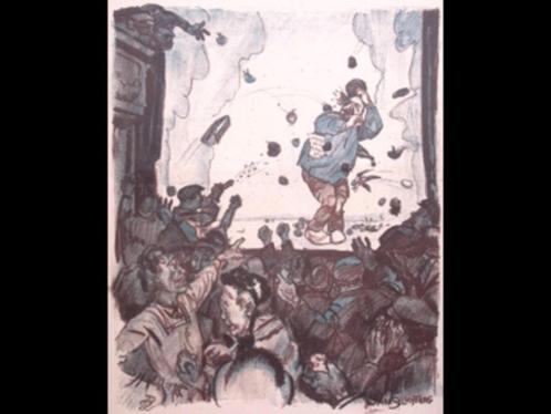 litho, Antiek en Kunst, Kunst | Litho's en Zeefdrukken, Verzenden