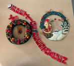 Kerst muurdecoraties, Diversen, Kerst, Ophalen of Verzenden, Gebruikt